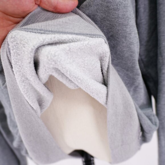 Harry Potter Slytherine Gray Round Neck Fleece Lined Large Sweater Cotton - Picture 5 of 11